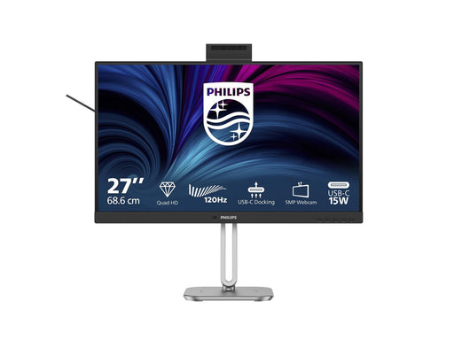 27" Philips 27B2U4601H - 2560x1440 (QHD) - 120Hz - IPS - 15W USB-C