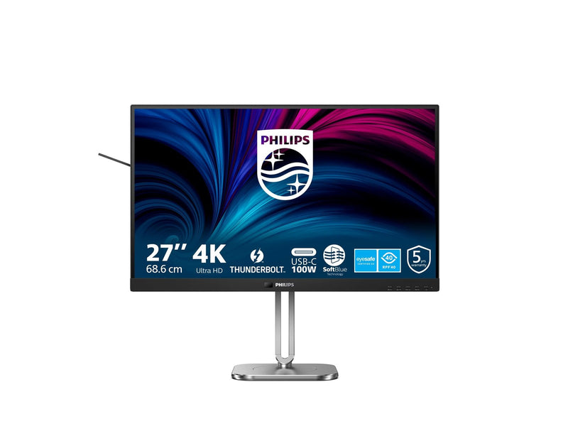27" Philips 27B2U6903 - 3840x2160 (4K) - 60Hz - IPS - 100W USB-C - KVM switch