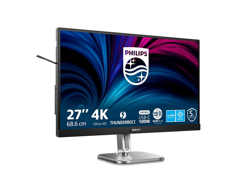 27" Philips 27B2U6903 - 3840x2160 (4K) - 60Hz - IPS - 100W USB-C - KVM switch