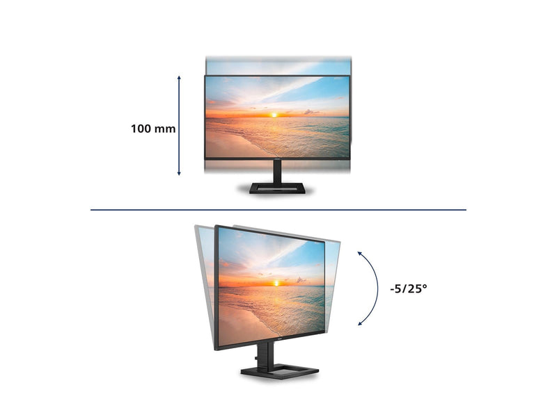 27" Philips 27E1N1600AE/23 - 2560x1440 (QHD) - 120Hz - IPS