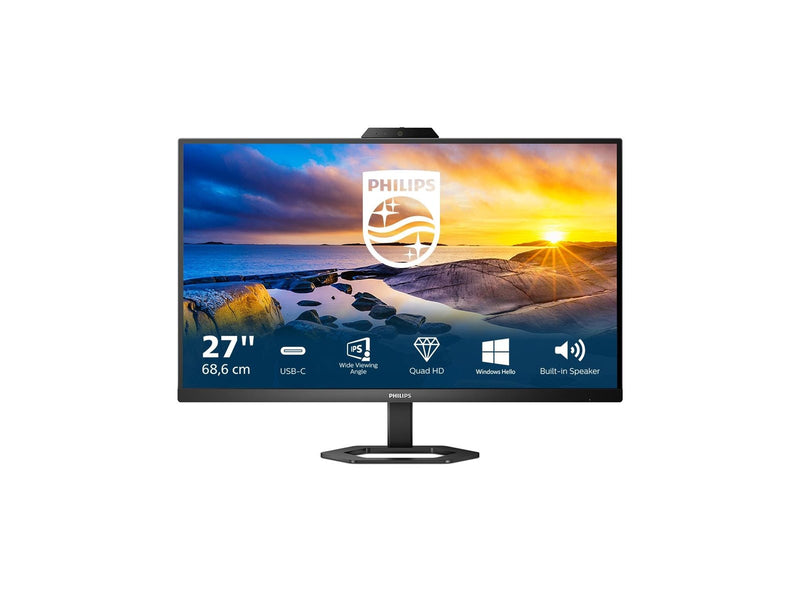 27" Philips 27E1N5600HE - 2560x1440 (QHD) - 75Hz - IPS - 65W USB-C