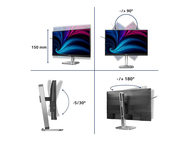 27" Philips 4000 Series 27B2N4500 - 2560x1440 (QHD) - 120Hz - IPS