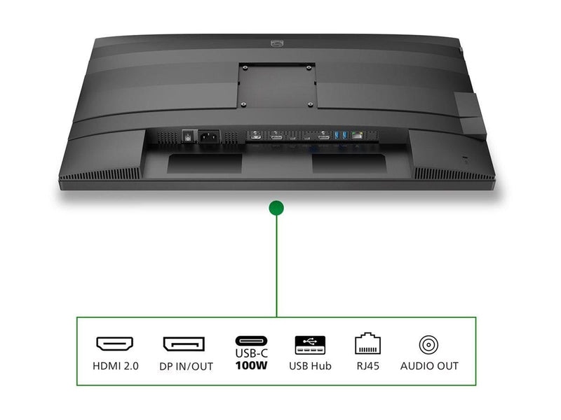 27" Philips 5000 Series 27B2G5601 - 2560x1440 (QHD) - 100Hz - IPS - KVM switch