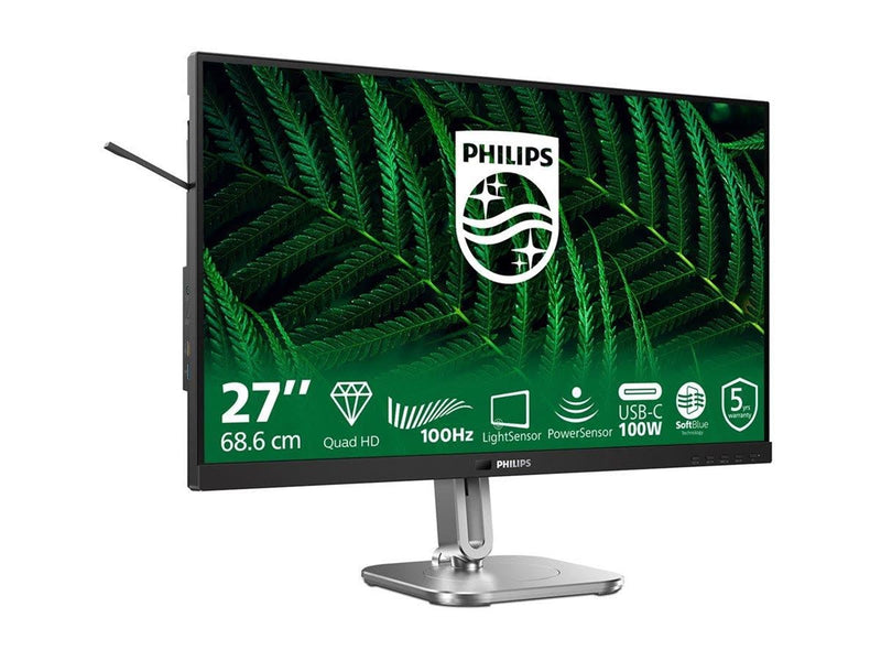 27" Philips 5000 Series 27B2G5601 - 2560x1440 (QHD) - 100Hz - IPS - KVM switch