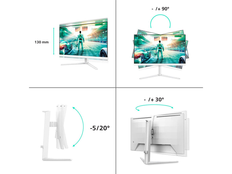 27" Philips Evnia 3000 27M2N3501PA - 2560x1440 (QHD) - 260Hz - IPS