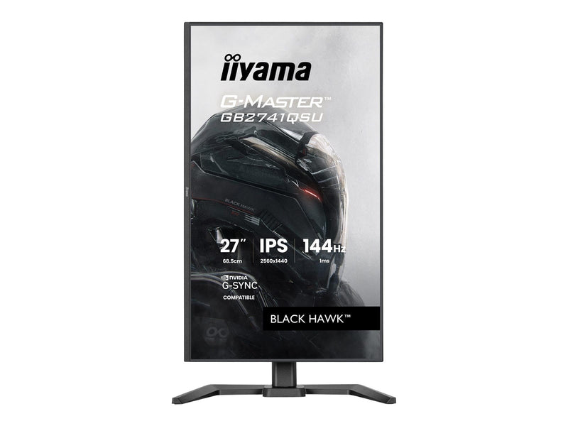27" iiyama G-MASTER Black Hawk GB2741QSU-B1 - LED monitor - 27"