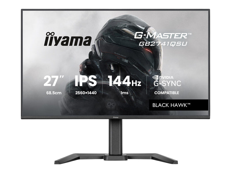 27" iiyama G-MASTER Black Hawk GB2741QSU-B1 - LED monitor - 27"