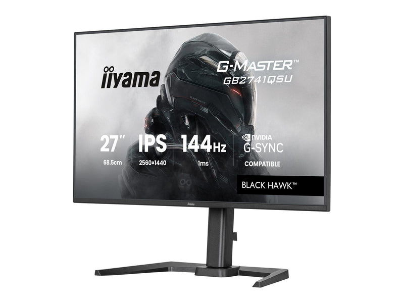 27" iiyama G-MASTER Black Hawk GB2741QSU-B1 - LED monitor - 27"