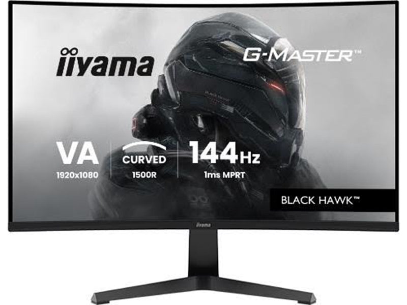 27" iiyama G-MASTER Black Hawk GC2781HSU-B1 - LED monitor - curved - Full HD (1080p) - 27"