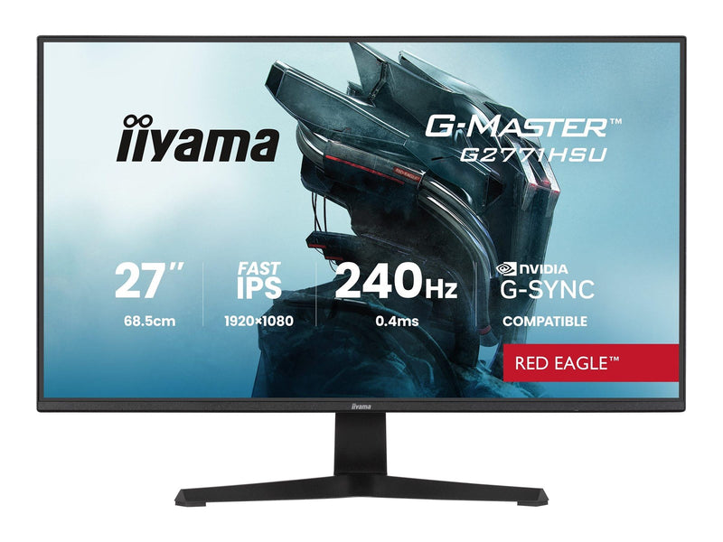 27" iiyama G-MASTER Red Eagle G2771HSU-B1 - LED monitor - Full HD (1080p) - 27"