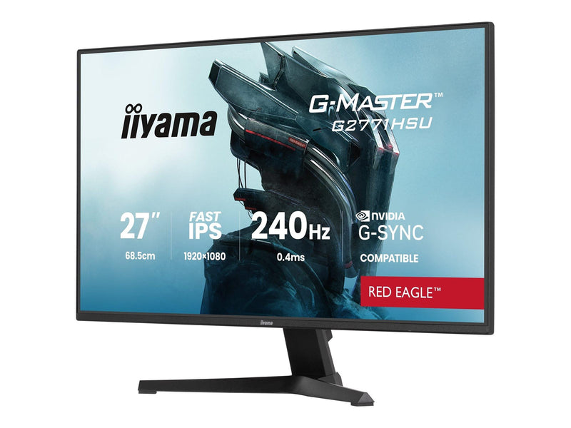 27" iiyama G-MASTER Red Eagle G2771HSU-B1 - LED monitor - Full HD (1080p) - 27"