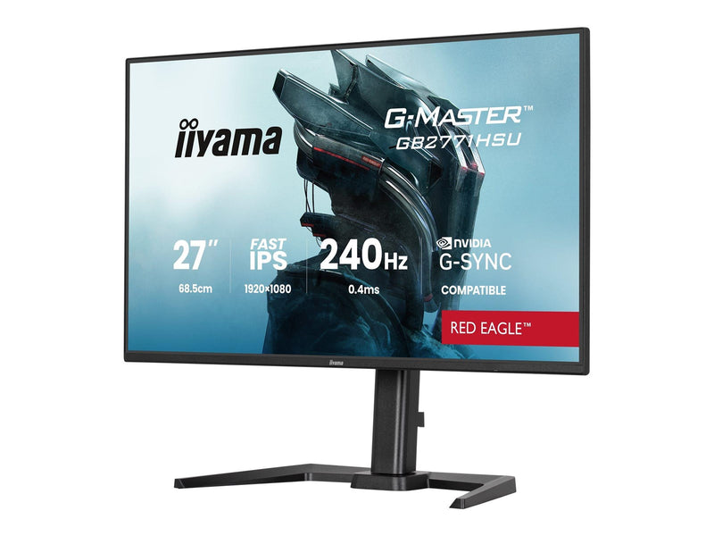 27" iiyama G-MASTER Red Eagle GB2771HSU-B1 - LED monitor - Full HD (1080p) - 27"
