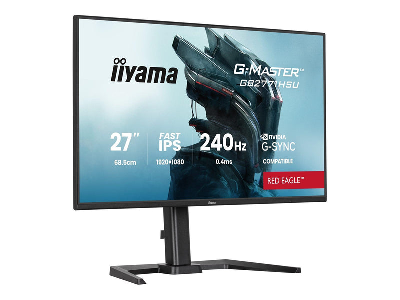 27" iiyama G-MASTER Red Eagle GB2771HSU-B1 - LED monitor - Full HD (1080p) - 27"