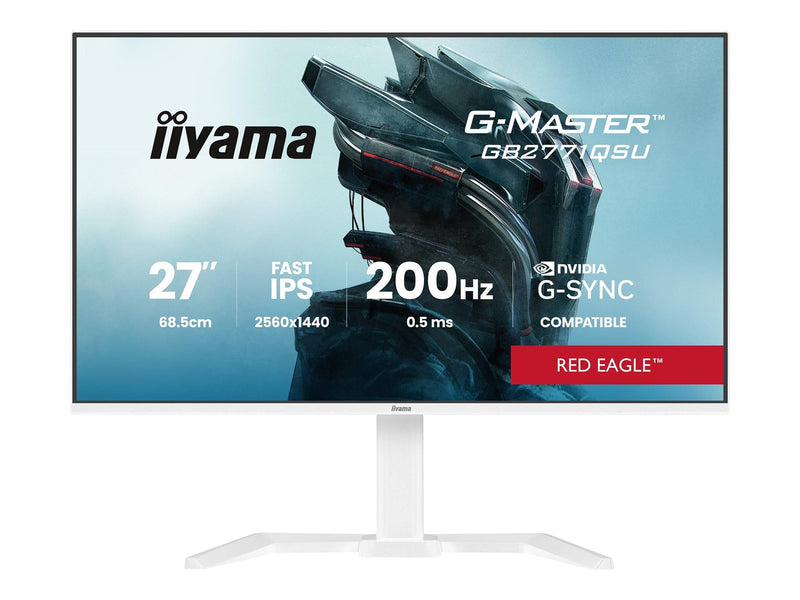 27" iiyama G-MASTER Red Eagle GB2771QSU-W1 - LCD monitor - 27"