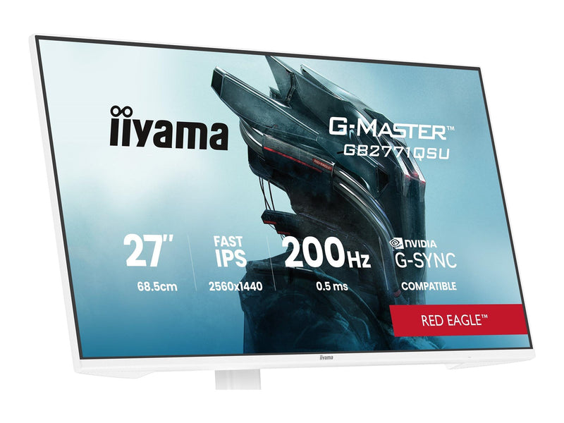 27" iiyama G-MASTER Red Eagle GB2771QSU-W1 - LCD monitor - 27"