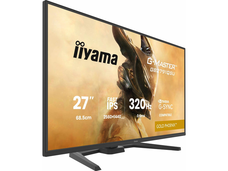 27" iiyama Gold Phoenix GB2791QSU - 2560x1440 (QHD) - 320Hz - IPS