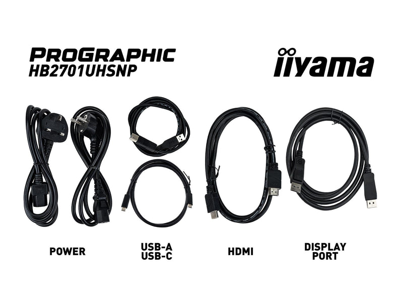 27" iiyama ProGraphic HB2701UHSNP-B1 - LED monitor - 4K - HDR