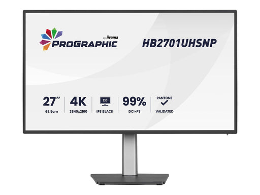27" iiyama ProGraphic HB2701UHSNP-B1 - LED monitor - 4K - HDR