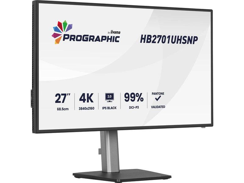 27" iiyama ProGraphic HB2701UHSNP-B1 - LED monitor - 4K - HDR