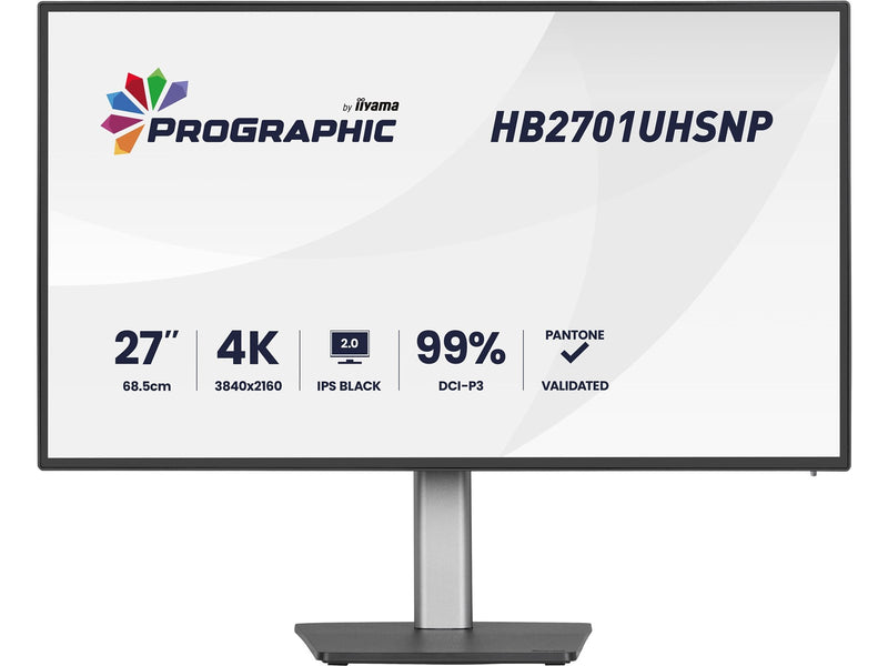 27" iiyama ProGraphic HB2701UHSNP-B1 - LED monitor - 4K - HDR