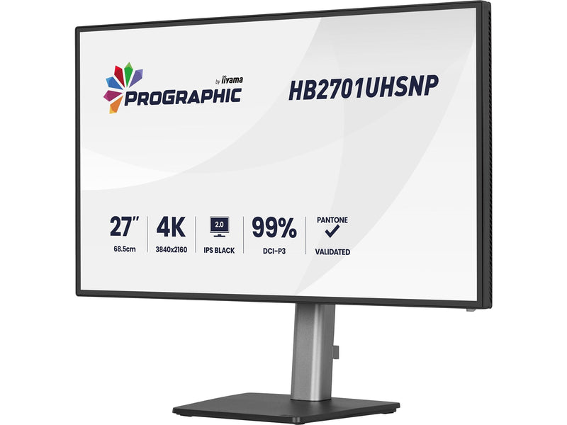 27" iiyama ProGraphic HB2701UHSNP-B1 - LED monitor - 4K - HDR