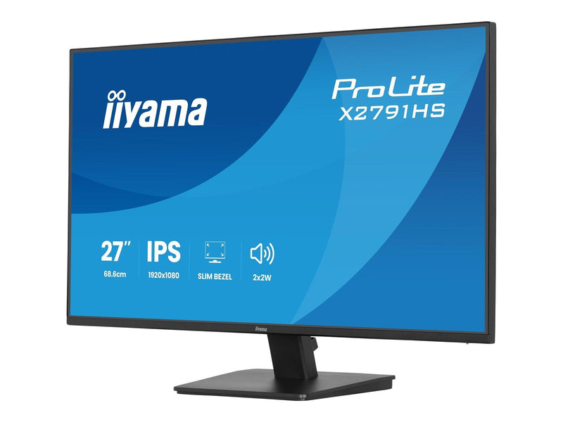 27" iiyama ProLite X2791HS - 1920x1080 (FHD) - 120Hz - IPS