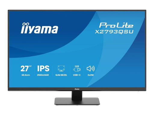 27" iiyama ProLite X2793QSU - 2560x1440 (QHD) - 75Hz - IPS
