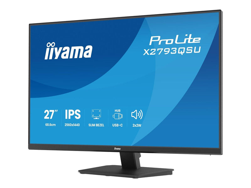 27" iiyama ProLite X2793QSU - 2560x1440 (QHD) - 75Hz - IPS