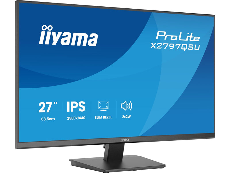 27" iiyama ProLite X2797QSU - 2560x1440 (QHD) - 60Hz - IPS
