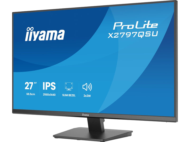 27" iiyama ProLite X2797QSU - 2560x1440 (QHD) - 60Hz - IPS