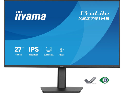 27" iiyama ProLite XB2791HS - 1920x1080 (FHD) - 120Hz - IPS