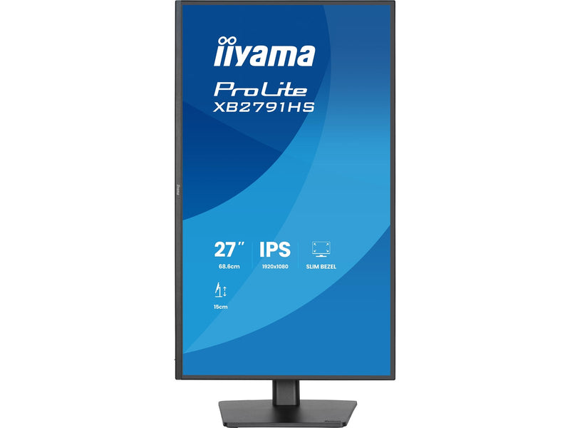 27" iiyama ProLite XB2791HS - 1920x1080 (FHD) - 120Hz - IPS