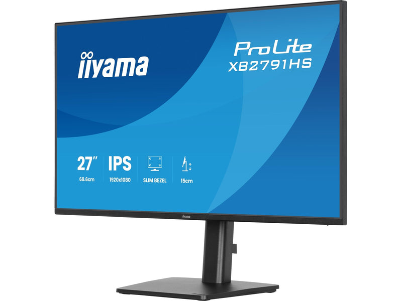 27" iiyama ProLite XB2791HS - 1920x1080 (FHD) - 120Hz - IPS