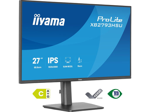27" iiyama ProLite XB2793HSU - 1920x1080 (FHD) - 120Hz - IPS