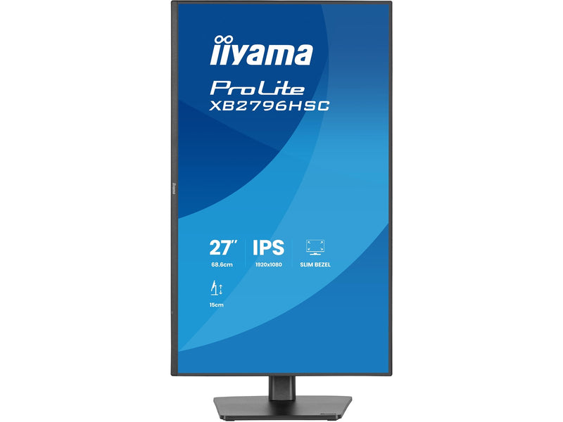 27" iiyama ProLite XB2796HSC - 1920x1080 (FHD) - 144Hz - IPS - 65W USB-C