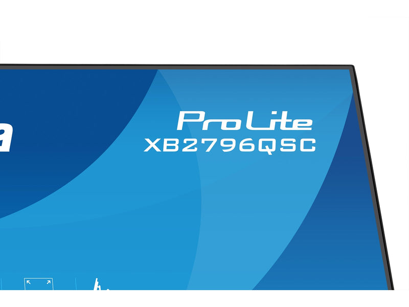 27" iiyama ProLite XB2796QSC - 2560x1440 (QHD) - 60Hz - IPS - 65W USB-C