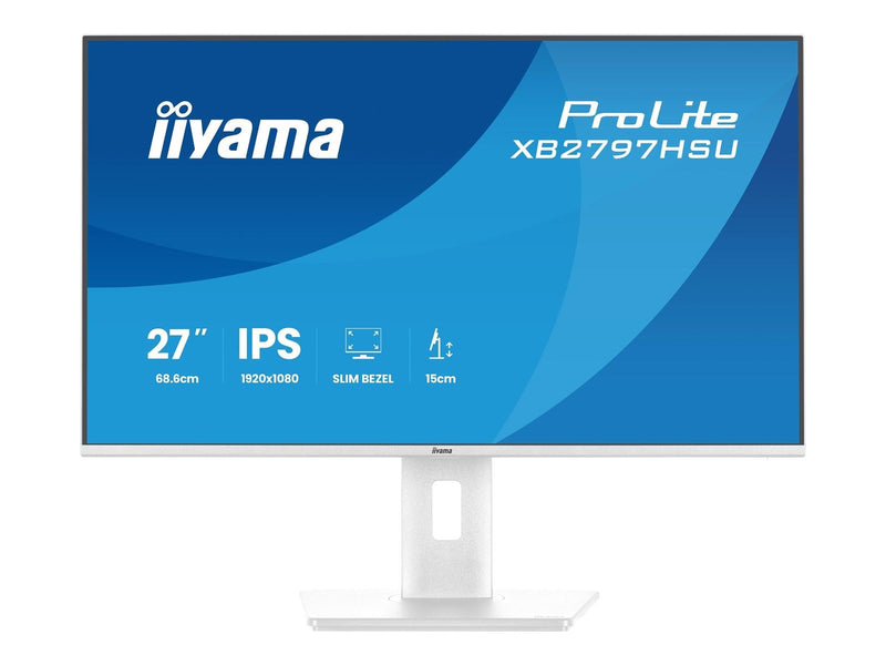 27" iiyama ProLite XB2797HSU - 1920x1080 (FHD) - 120Hz - IPS - 4.5W USB-C