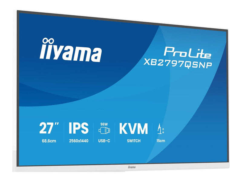 27" iiyama ProLite XB2797QSNP-W1 - LED monitor - 27"