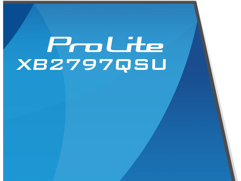 27" iiyama ProLite XB2797QSU - 2560x1440 (QHD) - 75Hz - IPS - 4.5W USB-C