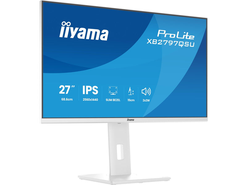 27" iiyama ProLite XB2797QSU - 2560x1440 (QHD) - 75Hz - IPS - 4.5W USB-C