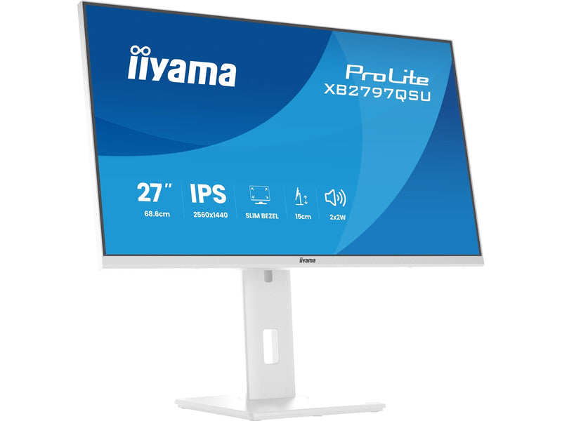 27" iiyama ProLite XB2797QSU - 2560x1440 (QHD) - 75Hz - IPS - 4.5W USB-C