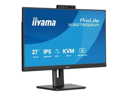 27" iiyama ProLite XUB2790QSUH-B2 - 2560x1440 (QHD) - 100Hz - IPS - 65W USB-C