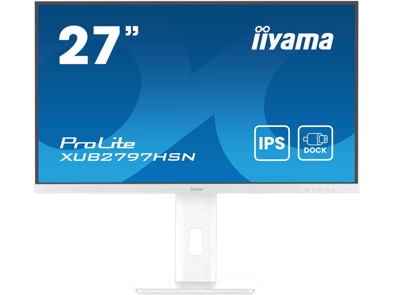 27" iiyama ProLite XUB2797HSN-W2 - 1920x1080 - 100Hz - IPS - 65W USB-C
