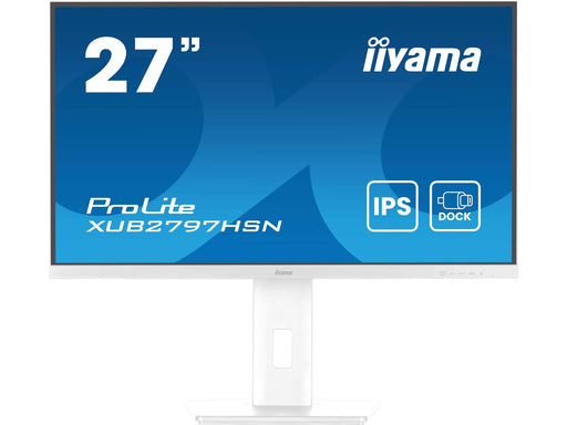 27" iiyama ProLite XUB2797HSN-W2 - 1920x1080 - 100Hz - IPS - 65W USB-C