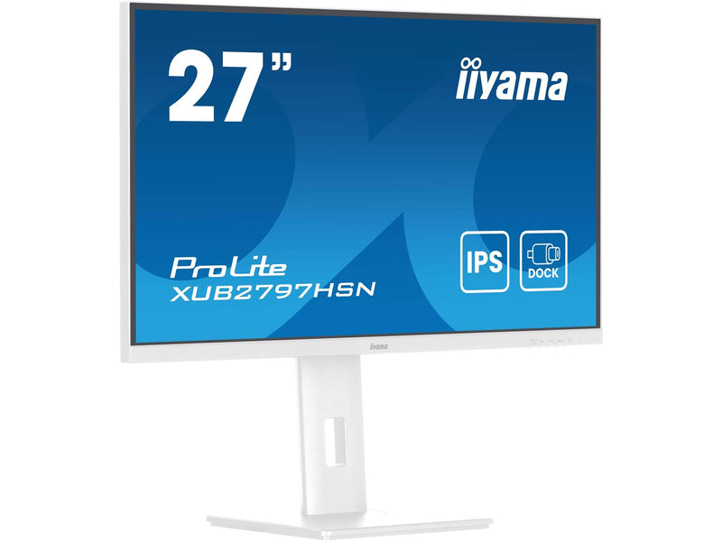 27" iiyama ProLite XUB2797HSN-W2 - 1920x1080 - 100Hz - IPS - 65W USB-C