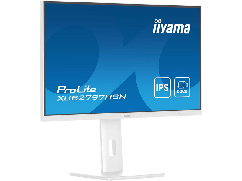 27" iiyama ProLite XUB2797HSN-W2 - 1920x1080 - 100Hz - IPS - 65W USB-C