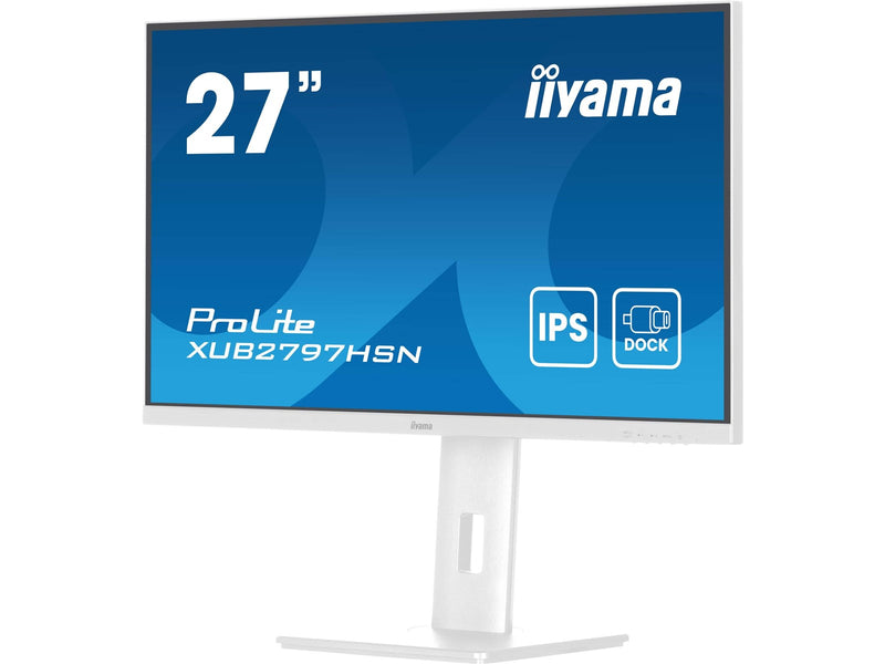 27" iiyama ProLite XUB2797HSN-W2 - 1920x1080 - 100Hz - IPS - 65W USB-C