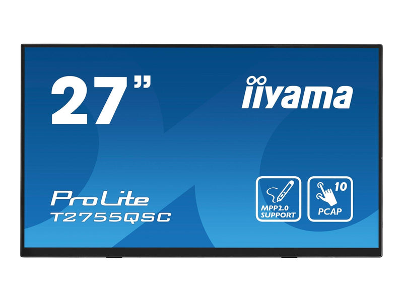 27" iiyama T2755QSC-B1 - 2560x1440 (QHD) - 75Hz - IPS