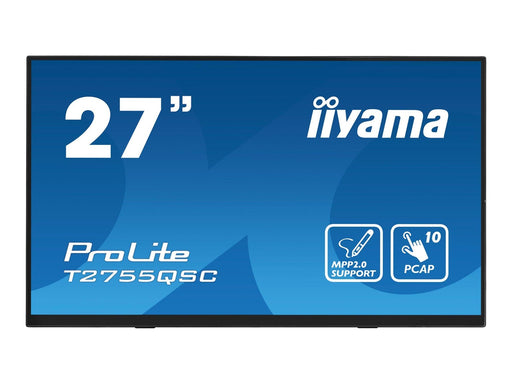 27" iiyama T2755QSC-B1 - 2560x1440 (QHD) - 75Hz - IPS