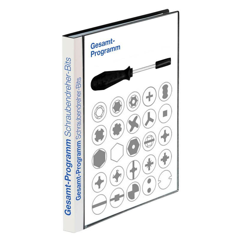 FolderSys Sichtbuch DIN A4 schwarz - 20 Hüllen